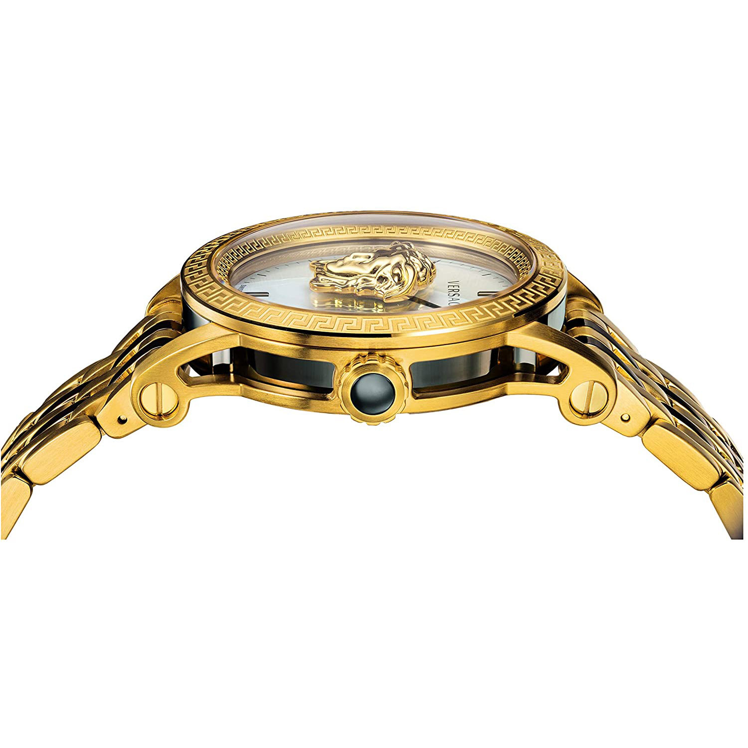 Versace Herren Armbanduhr PALAZZO EMP.43MM D/WHT B/BICOL goldfarben VERD004 18 Versace Herren Armbanduhr PALAZZO EMP.43MM D/WHT B/BICOL goldfarben VERD004 18