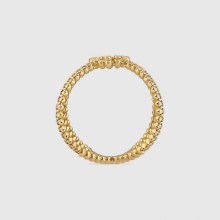 GUCCI Ring Damen GG Running X Diamant Gelbgold YBC581897001 GUCCI Ring Damen GG Running X Diamant Gelbgold YBC581897001