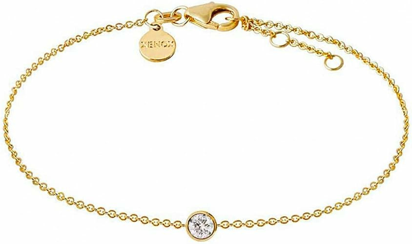 Xenox Damen Armband mit Zirkonia Stein 18,5 Gold XS7320G Xenox Damen Armband mit Zirkonia Stein 18,5 Gold XS7320G