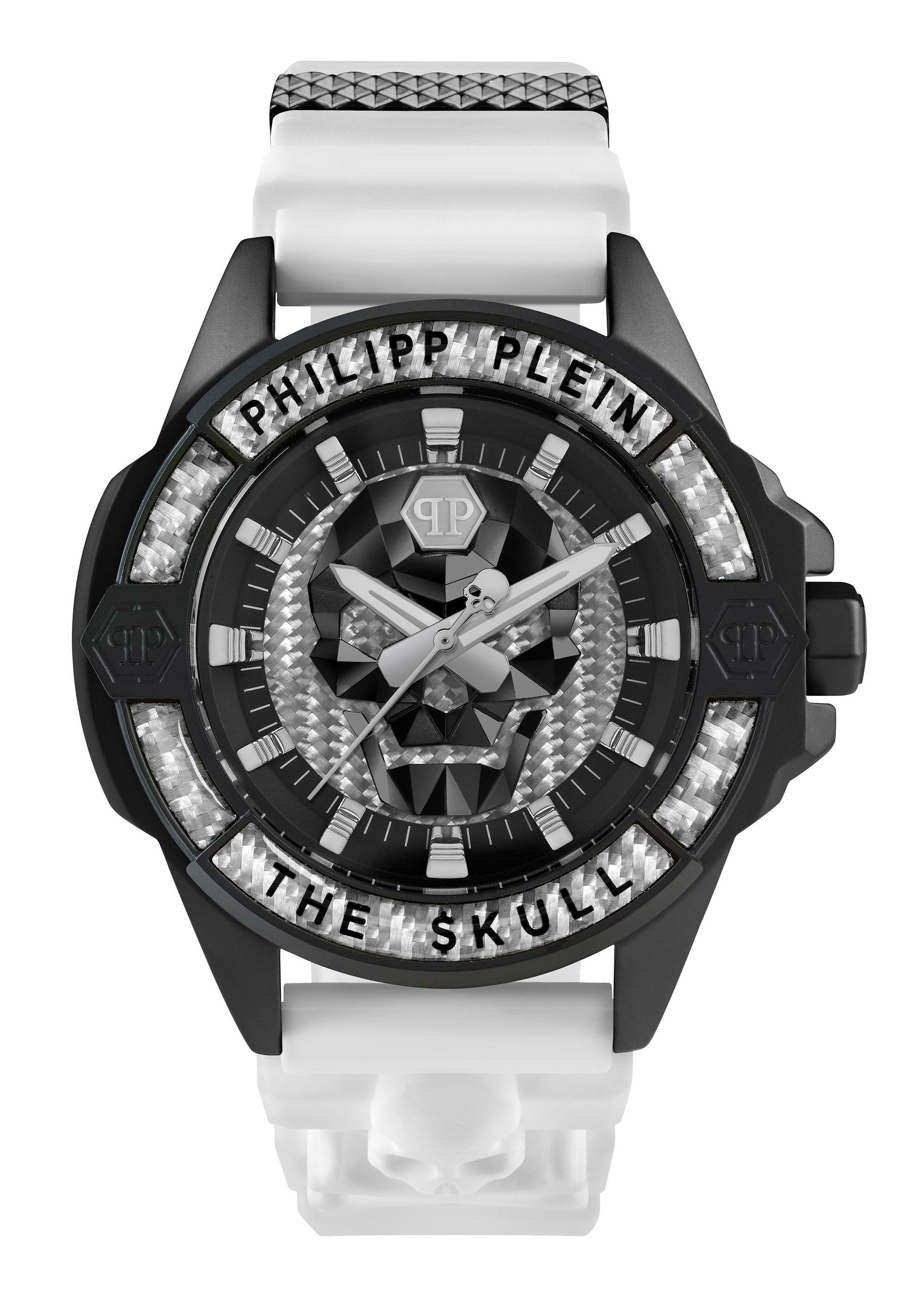 Philipp Plein Herrenuhr The $kull Carbon Fiber Philipp Plein Herrenuhr The $kull Carbon Fiber
