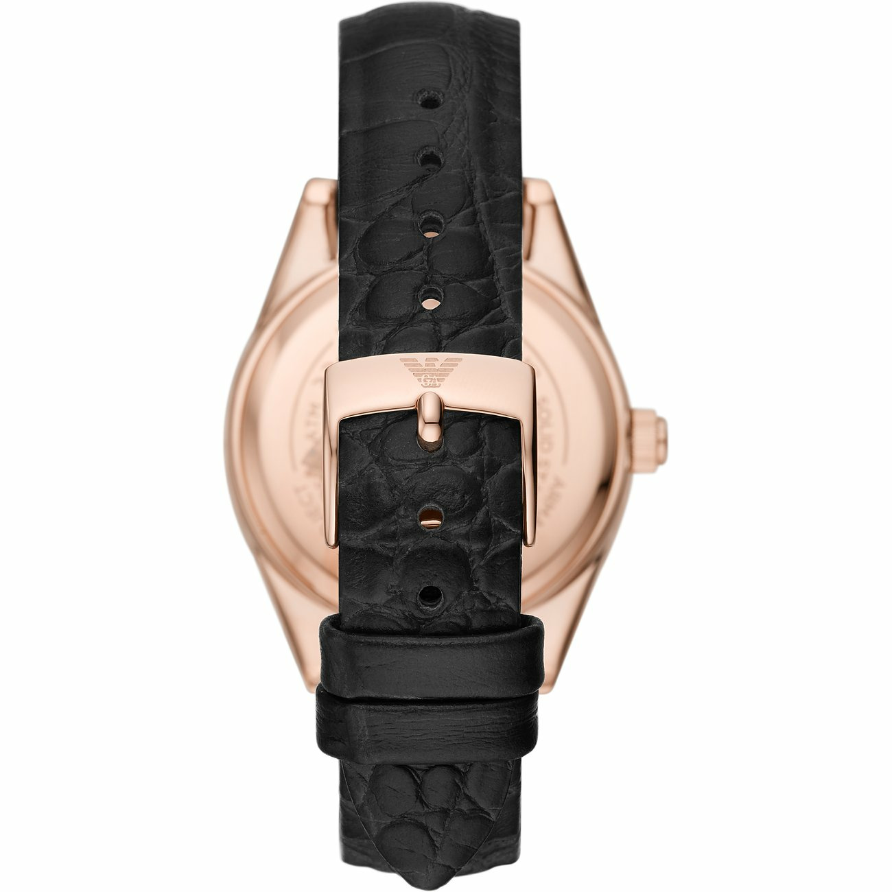 Emporio Armani Damen Armbanduhr Schwarz/Weiß AR11505 – Bild 3