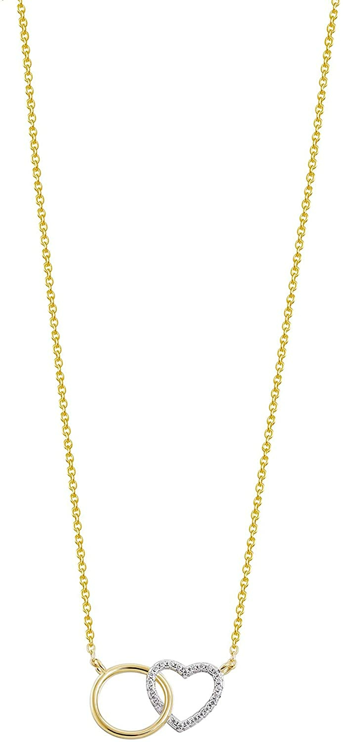 Xenox Damen Halskette Love Story vergoldet XS3611G – Bild 2