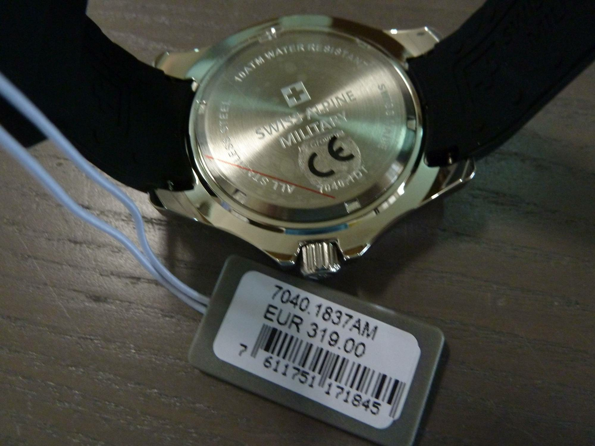 Swiss Alpine Military Herren Armbanduhr 7040.1837 – Bild 3