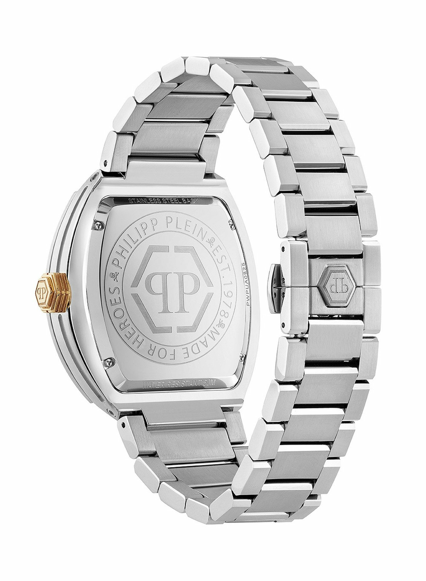 Philipp Plein Herrenuhr The Hexagon Phantom Grün Stahl PWPUA0825 – Bild 3