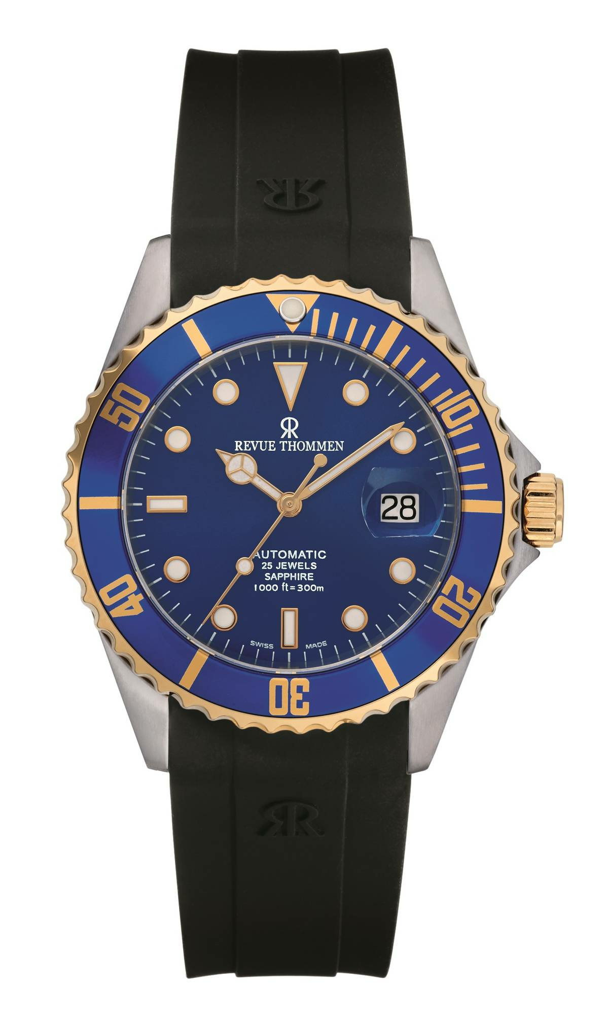 Revue Thommen Herren Armbanduhr Automatic 42 mm Armband Silikon 17571.2845 – Bild 3