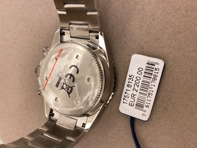 Revue Thommen Herren Armbanduhr Automatik Taucheruhr Diver Chrono Edelstahl 1757... – Bild 3