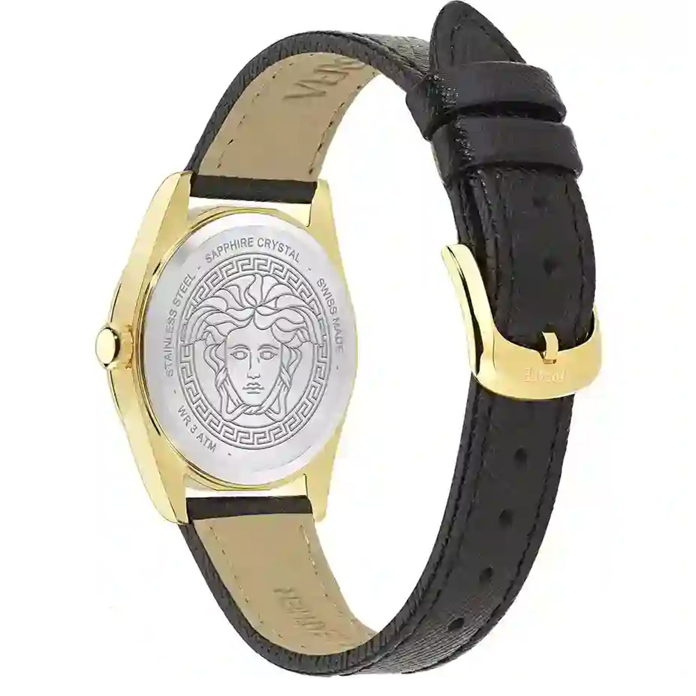 Versace Damenuhr Millenium Lady Schwarz/Gold VE0E00125 Versace Damenuhr Millenium Lady Schwarz/Gold VE0E00125