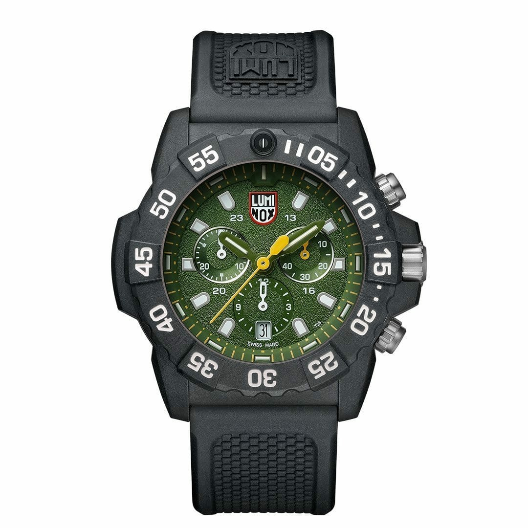 Luminox Herren Armbanduhr Navy SEAL Chronograph XS.3597 Grün/Schwarz – Bild 3