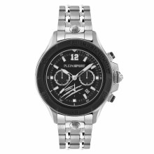 Plein Sport Herren Chronograph Warrior Tech PS6BA0624 Edelstahl 47,5 mm Schwarz Plein Sport Herren Chronograph Warrior Tech PS6BA0624 Edelstahl 47,5 mm Schwarz