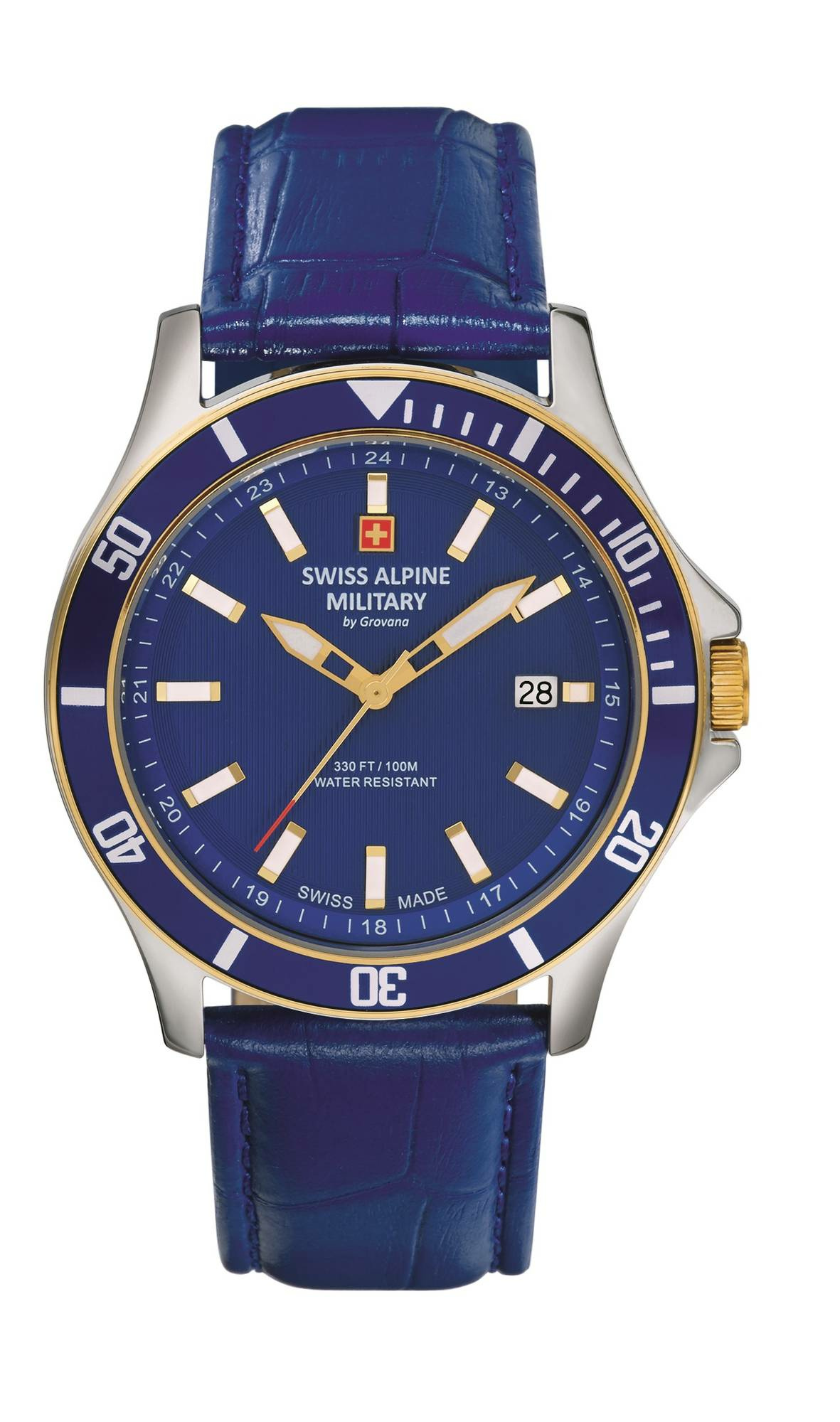 Swiss Alpine Military Herren Armbanduhr 42 mm Armband Leder 7022.1545 Swiss Alpine Military Herren Armbanduhr 42 mm Armband Leder 7022.1545