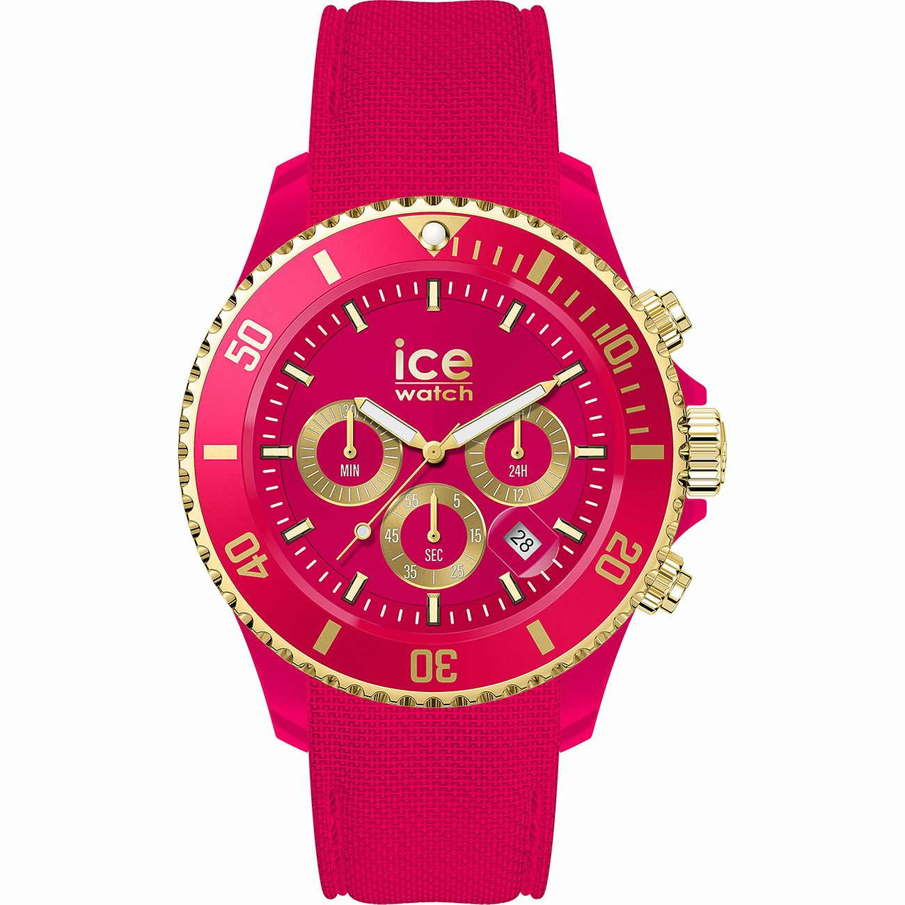 Ice-Watch Chronograph Damen ICE chrono Pink Medium rosa 021596 – Bild 2
