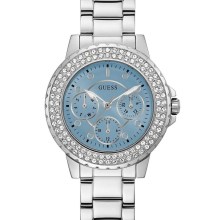 Guess Damen Armbanduhr Crown Jewel 36 mm Strasssteine auf dem Gehäuse Armband Ed... Guess Damen Armbanduhr Crown Jewel 36 mm Strasssteine auf dem Gehäuse Armband Ed...