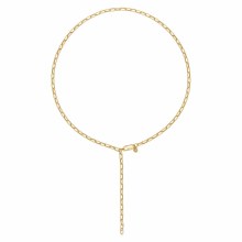 Collier 925 Silber vergoldet Y-Kette Gliederkette 41184959332446 Collier 925 Silber vergoldet Y-Kette Gliederkette 41184959332446