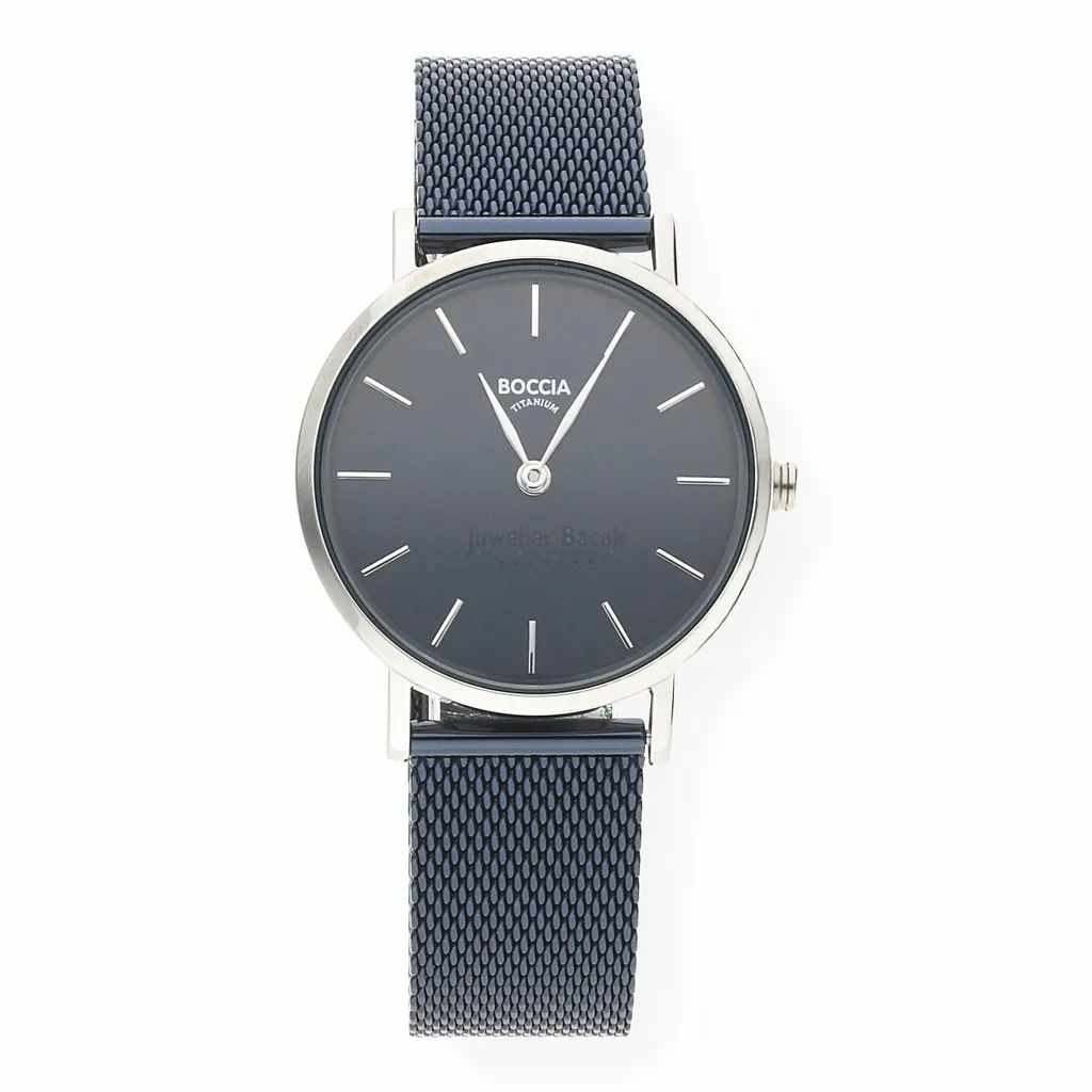 Boccia Damenarmbanduhr Titan mit Milanaiseband 3281-07 – Bild 3