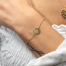 Armband 925 Sterling Silber Topas Tattoo Motiv Hexagon 41185164853342 Armband 925 Sterling Silber Topas Tattoo Motiv Hexagon 41185164853342