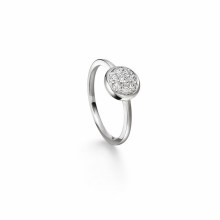 Damenring Elaine Firenze 14ct. Weißgold 55628961R/3 Damenring Elaine Firenze 14ct. Weißgold 55628961R/3
