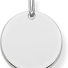 Thomas Sabo Damen Anhänger Coin Love Bridge 925 Sterling Silber LBPE0001-001-12 Thomas Sabo Damen Anhänger Coin Love Bridge 925 Sterling Silber LBPE0001-001-12