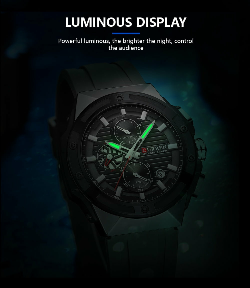 Curren Men's Fashion & Classic Quartz Watch - Model 8462 – Bild 2