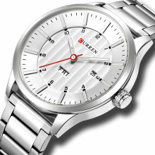 CURREN Men%27s Quartz Watch with Calendar - Classic Business Design, Stainless Ste... CURREN Men%27s Quartz Watch with Calendar - Classic Business Design, Stainless Ste...