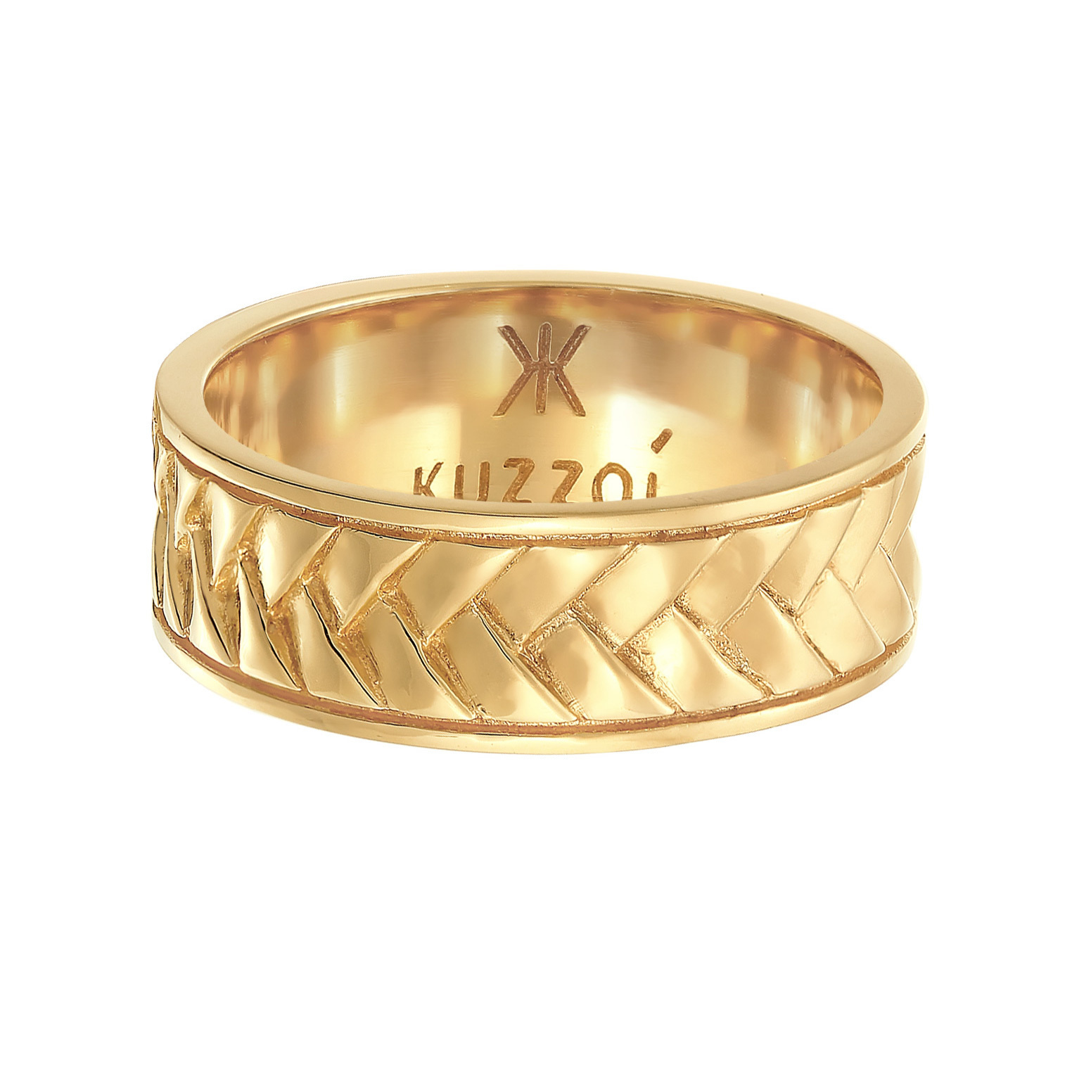 Ring Herren Bandring Fischgräten Vintage 925 Silber Ring Herren Bandring Fischgräten Vintage 925 Silber