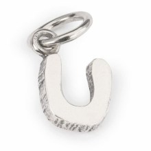 Trollbeads Bead Buchstabe U Silber TAGBE-20290 Trollbeads Bead Buchstabe U Silber TAGBE-20290