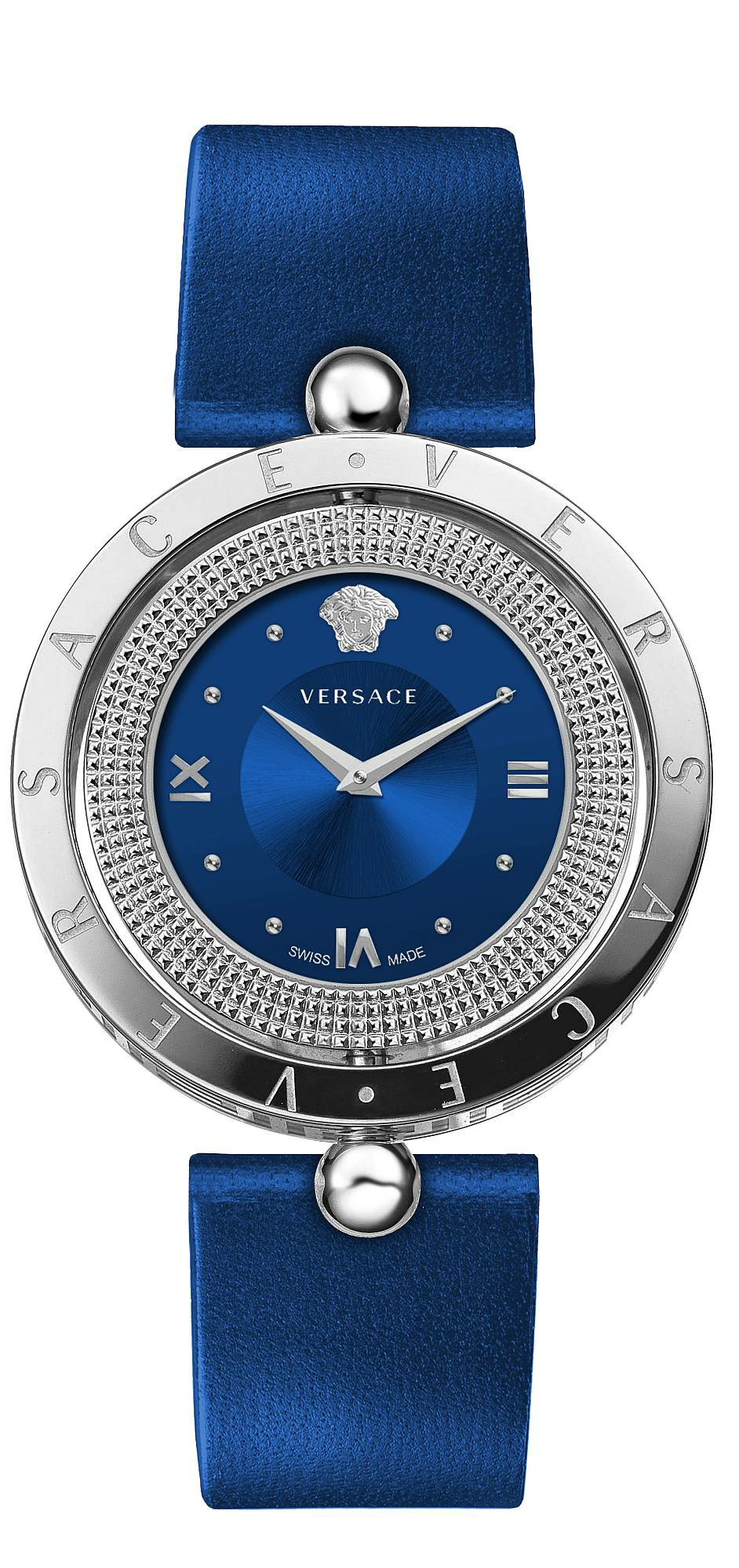 Versace Damen Uhr Eon 33.5 mm Blau VE7901123 – Bild 2