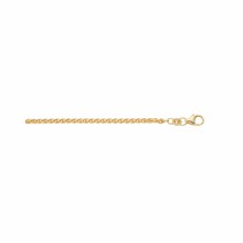 Damen 585 Gold Zopf Halskette Ø 1,7 mm Damen 585 Gold Zopf Halskette Ø 1,7 mm