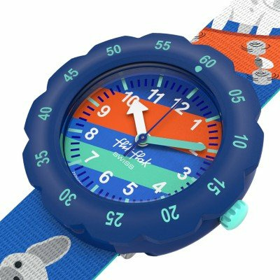 Flik Flak 5+ Power Time FPSP075 Skating Frenchie Uhr – Bild 2
