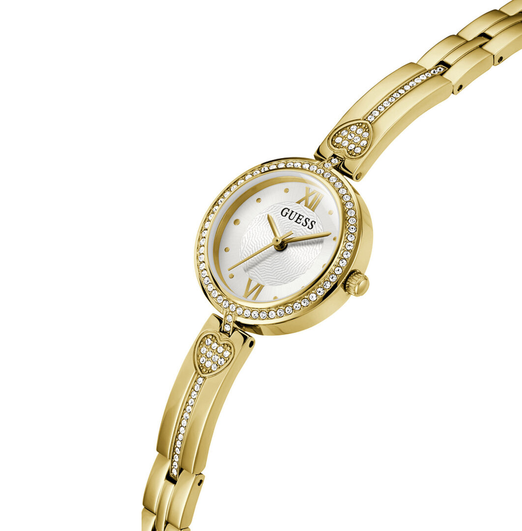 Guess Damen Armbanduhr LOVEY gold 27 mm GW0655L2 – Bild 3