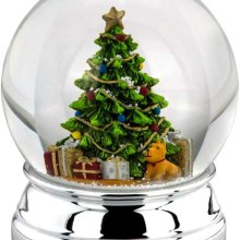 Schneekugel Weihnachtsbaum XL Höhe 12,0 cm, Ø 10,0 cm Schneekugel Weihnachtsbaum XL Höhe 12,0 cm, Ø 10,0 cm