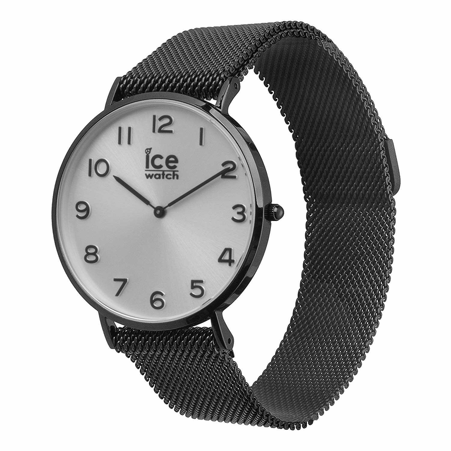 Ice-Watch Armbanduhr Ice City Milanese Edelstahl Armband – Black Shiny – 012699 – Bild 3