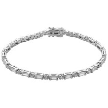 XENOX XS2046/M Damen Armband Sterling-Silber 925 Silber weiß Zirkonia 16,5 cm XENOX XS2046/M Damen Armband Sterling-Silber 925 Silber weiß Zirkonia 16,5 cm