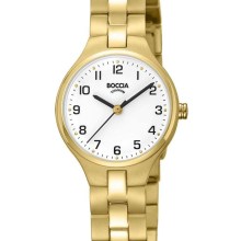 BOCCIA Damenarmbanduhr Gold 3330-03 BOCCIA Damenarmbanduhr Gold 3330-03