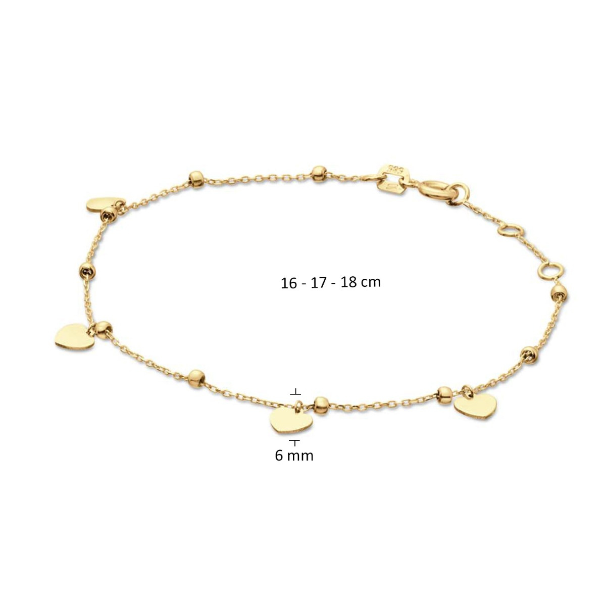 Jackie Gold Armband Gold JKB24.471 – Bild 2