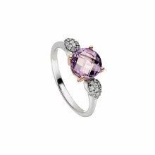 Elaine Firenze Damenring 14ct Rosé/Weißgold 75033970R/3 Elaine Firenze Damenring 14ct Rosé/Weißgold 75033970R/3