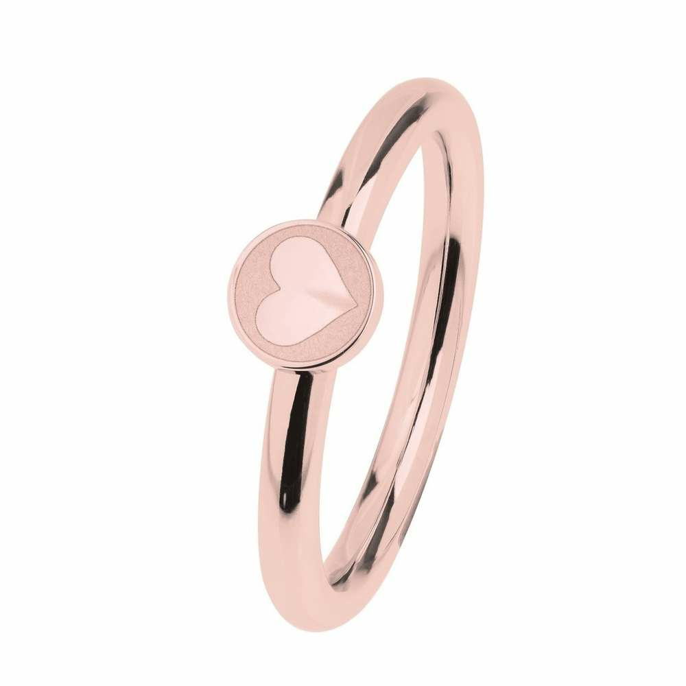 Ernstes Design Damen Statement Ring Evia mit Herzmotiv Größe 55 Rosegold R479-55 Ernstes Design Damen Statement Ring Evia mit Herzmotiv Größe 55 Rosegold R479-55