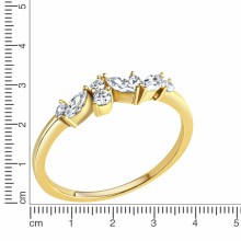 Celesta Gold 375/- Gelbgold Zirkonia Ring 41679108046942 Celesta Gold 375/- Gelbgold Zirkonia Ring 41679108046942