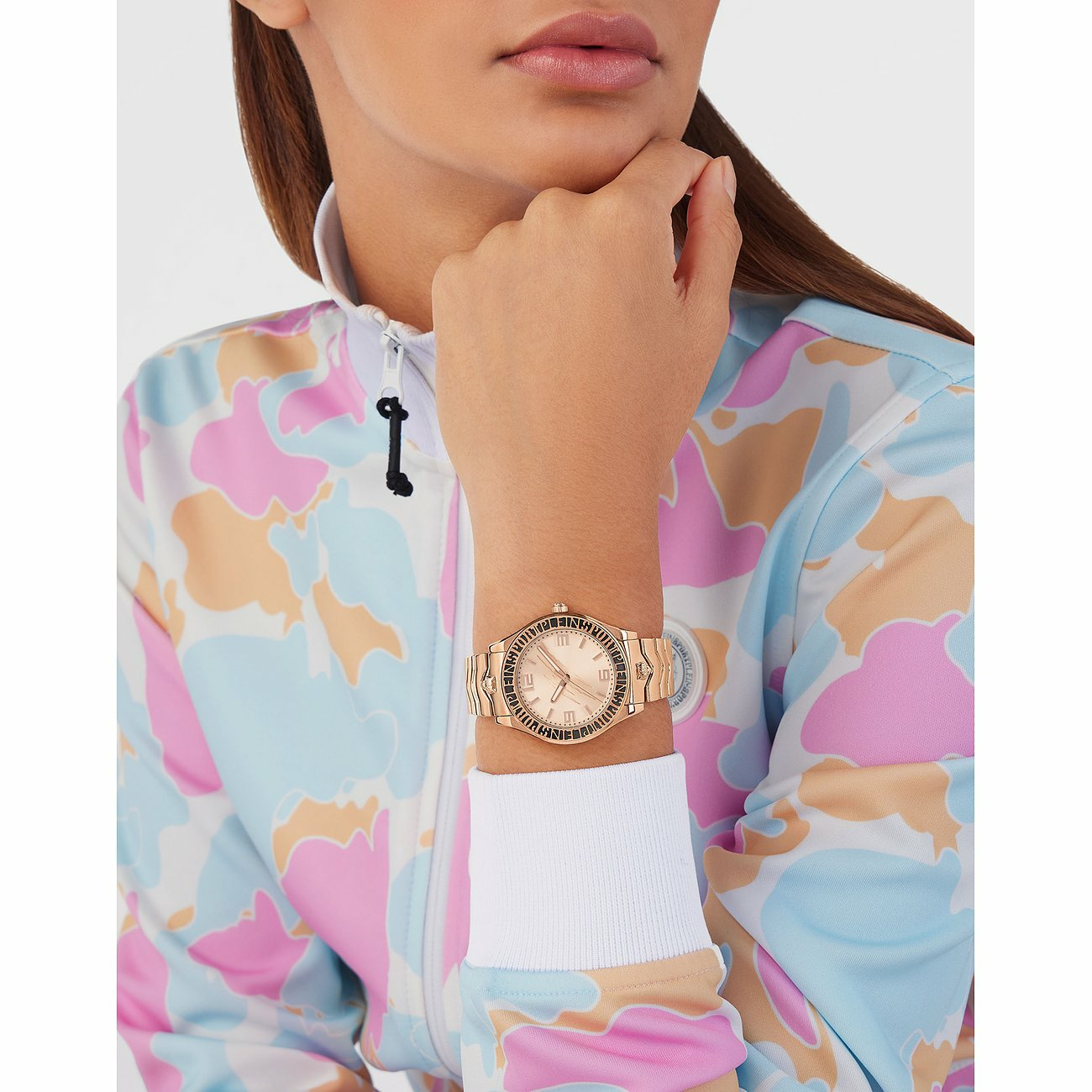 Plein Sport Damen Uhr Eclipse PSJEA0624 Edelstahl Roségold 36 mm – Bild 2