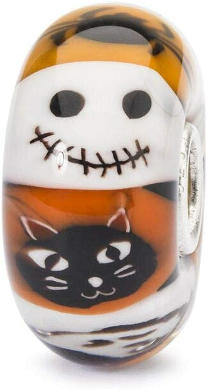 Trollbeads Unisex Glas Bead Geisterstunde Anhänger Mehrfarbig TGLBE-30043 Trollbeads Unisex Glas Bead Geisterstunde Anhänger Mehrfarbig TGLBE-30043
