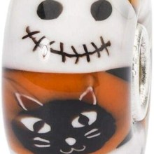 Trollbeads Unisex Glas Bead Geisterstunde Anhänger Mehrfarbig TGLBE-30043 Trollbeads Unisex Glas Bead Geisterstunde Anhänger Mehrfarbig TGLBE-30043