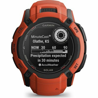 Garmin Instinct 010-02805-01 Instinct 2X Solar - Flame Red Uhr Garmin Instinct 010-02805-01 Instinct 2X Solar - Flame Red Uhr