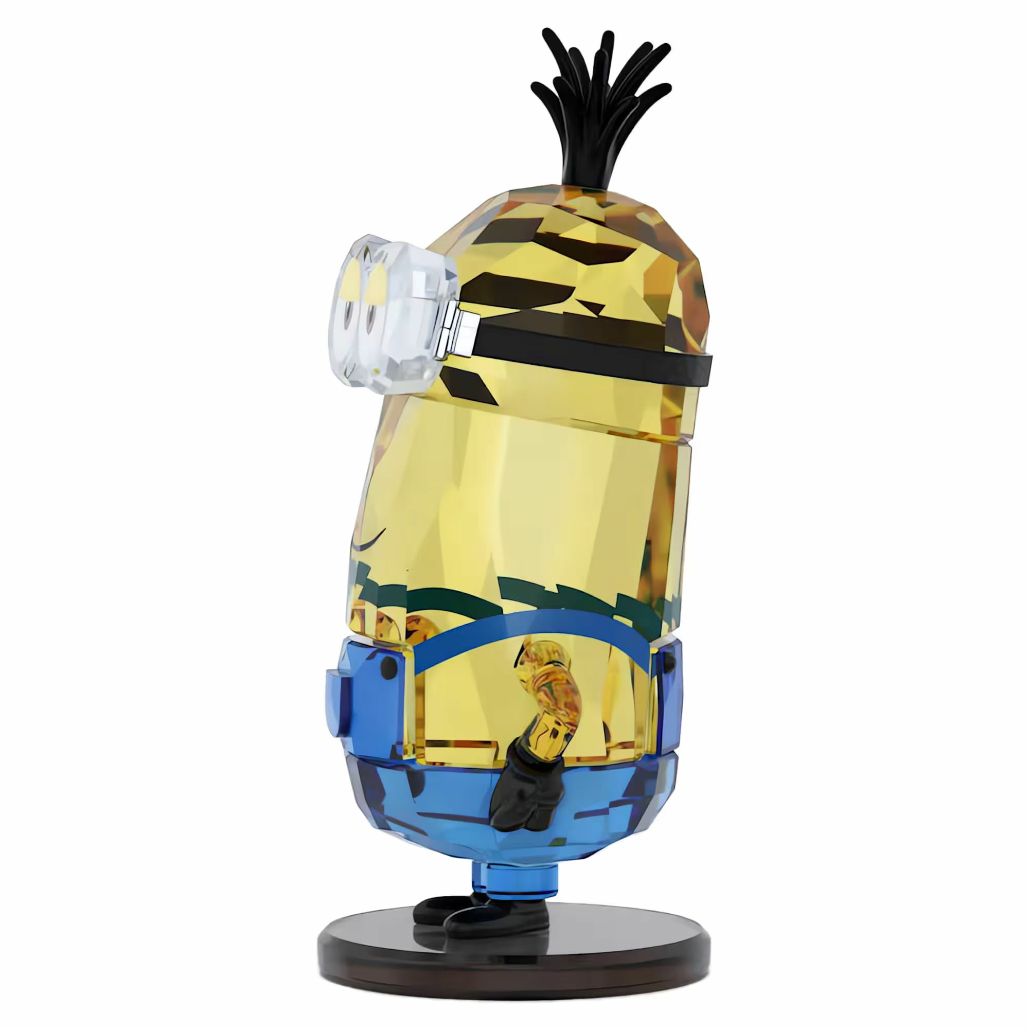 Swarovski Figur Minions Kevin gelb, blau Kristall 5692029 – Bild 3