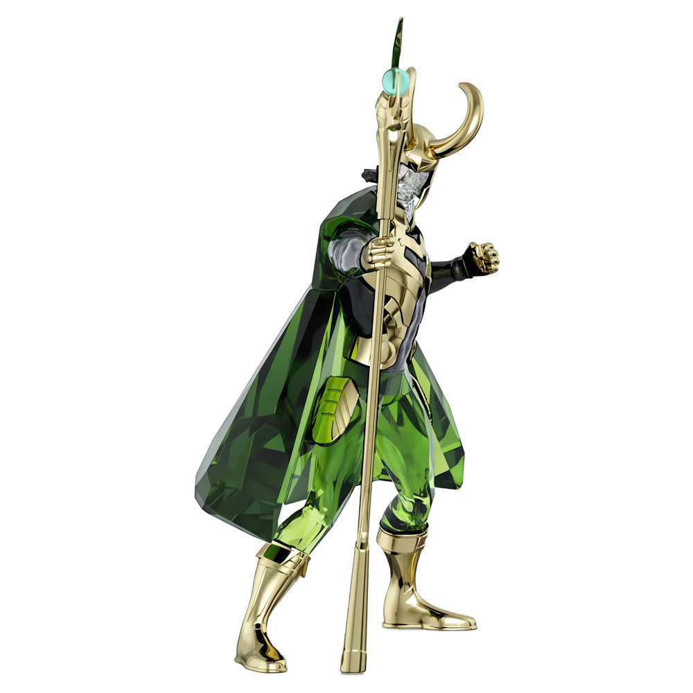 Swarovski Figur Unisex Marvel Loki Kristall Grün 5674467 – Bild 2
