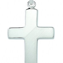 Damen & Herren 925 Silber Kreuz Anhänger Damen & Herren 925 Silber Kreuz Anhänger