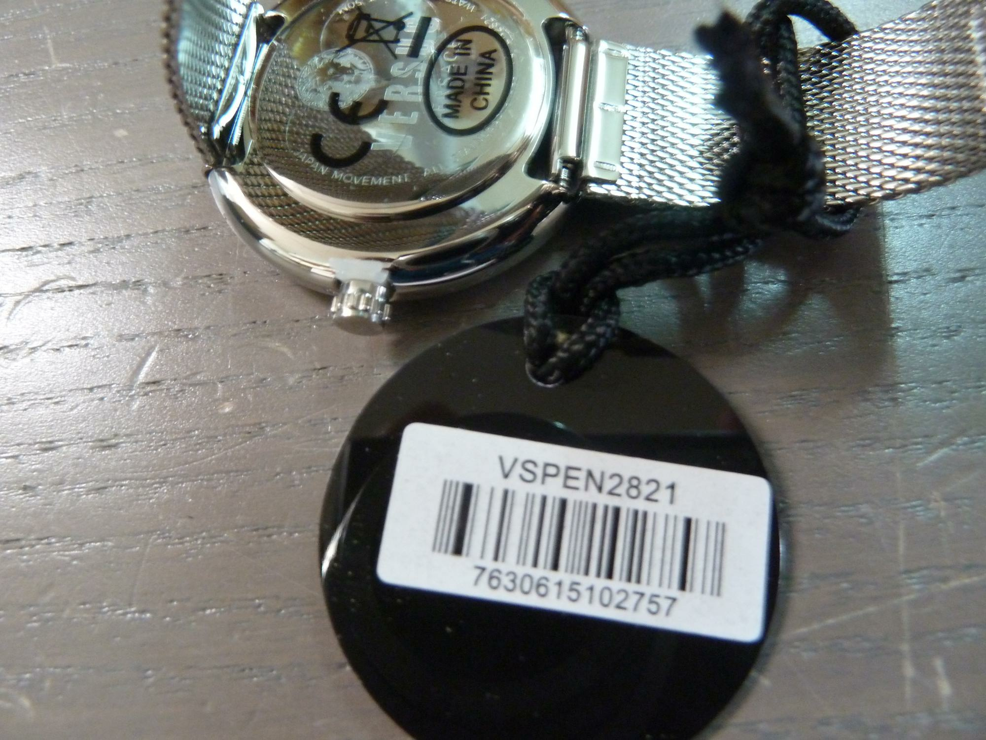 Versus by Versace Damen Armbanduhr Lea 35 mm Armband Edelstahl VSPEN2821 – Bild 2