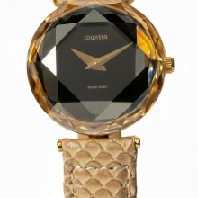 Jowissa Damen Armbanduhr Cubic Zirconia Beige J6.053.S Jowissa Damen Armbanduhr Cubic Zirconia Beige J6.053.S