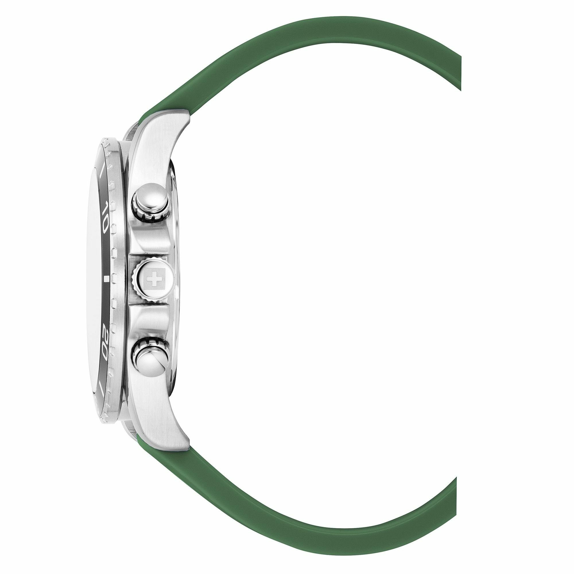 Swiss Alpine Military Herren Armbanduhr Chronograph Raptor dunkelgrün 7029.9834 Swiss Alpine Military Herren Armbanduhr Chronograph Raptor dunkelgrün 7029.9834