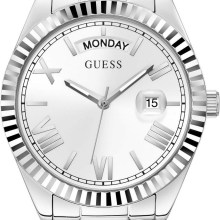 Guess Damen Armbanduhr Luna, Day/Date silber 36 mm GW0308L1 Guess Damen Armbanduhr Luna, Day/Date silber 36 mm GW0308L1