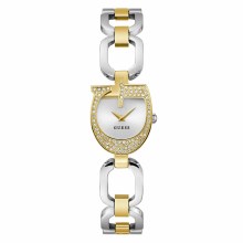 Guess Damen Armbanduhr silber, gold GB GIA GW0683L6 Guess Damen Armbanduhr silber, gold GB GIA GW0683L6