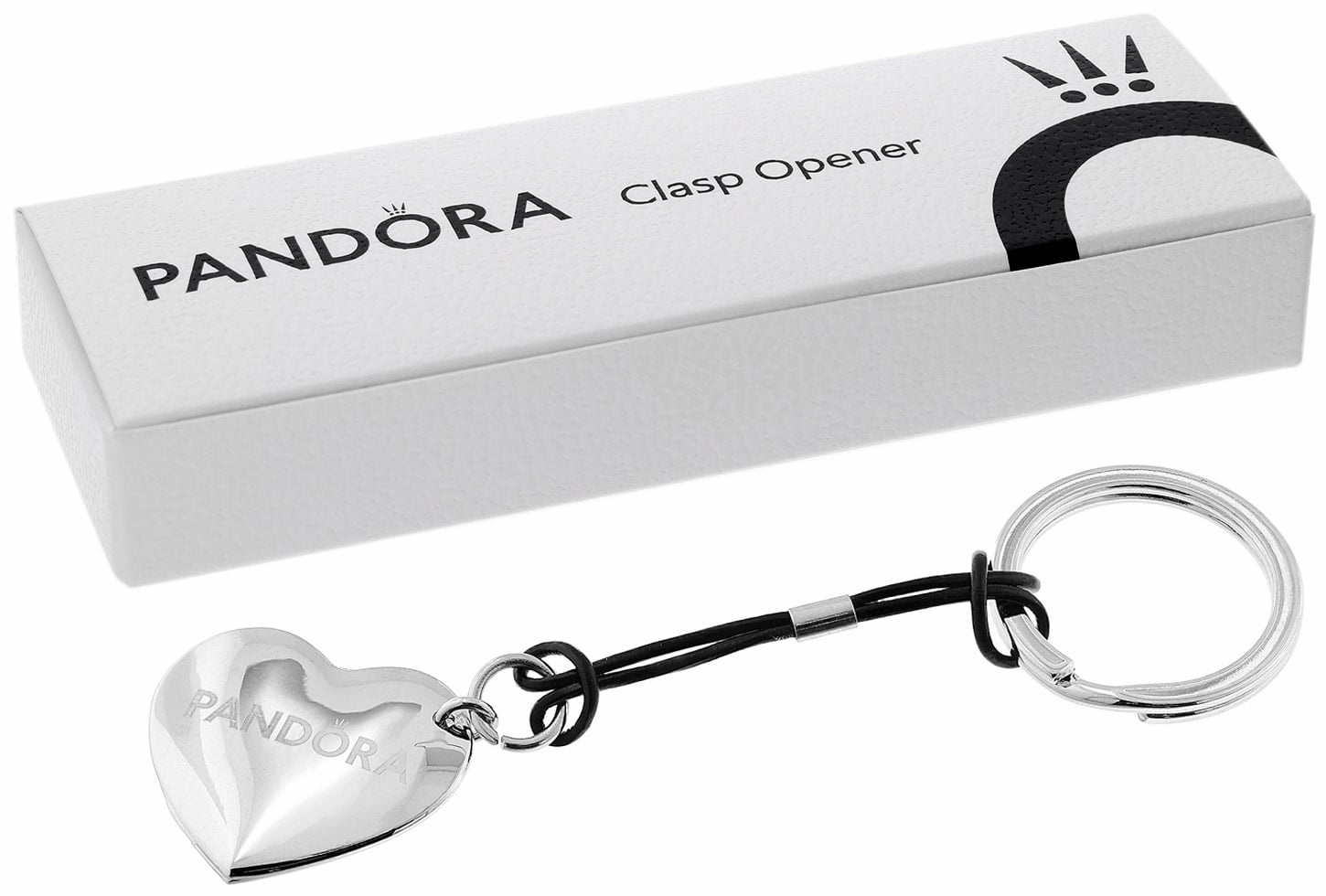 Pandora Damen-Ohrringe Creolen Hellblau Silber 293851C01 – Bild 3